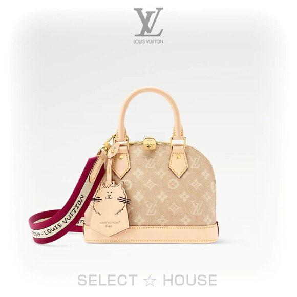 Louis Vuitton Handbags - Louis Vuitton Meowgram Alma cream beige whimsical cat White Tan